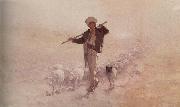 Nicolae Grigorescu, Shepherd with Herd